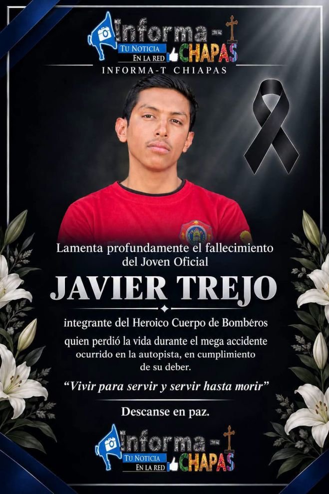 Detrás de su uniforme rojo había un joven que eligió una labor que exige valentía, disciplina, preparación 