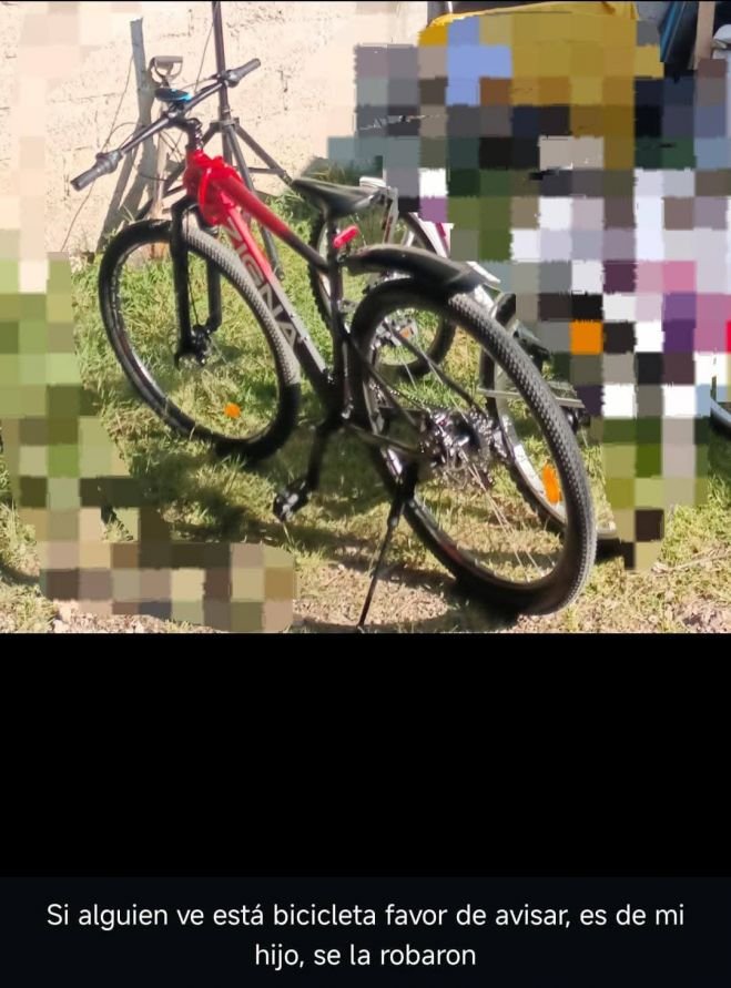 Roban bicicleta en pleno día en el barrio de Santa Lucía, San Cristóbal de Las Casas