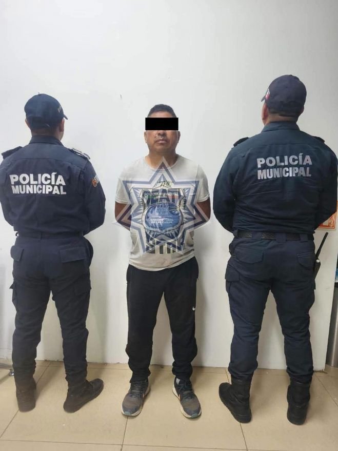 Polic&iacute;a Municipal detiene a sujeto se&ntilde;alado por presunto abuso sexual contra menor en San Crist&oacute;bal y lo pone a disposici&oacute;n