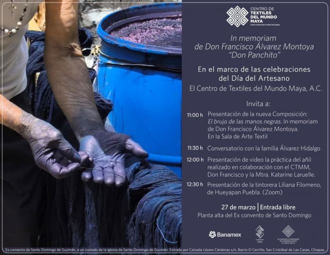 Rendirán homenaje a Francisco Álvarez Montoya en el Día del Artesano