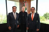 Se re&uacute;ne Eduardo Ram&iacute;rez con el fiscal general de la Rep&uacute;blica, Alejandro Gertz Manero